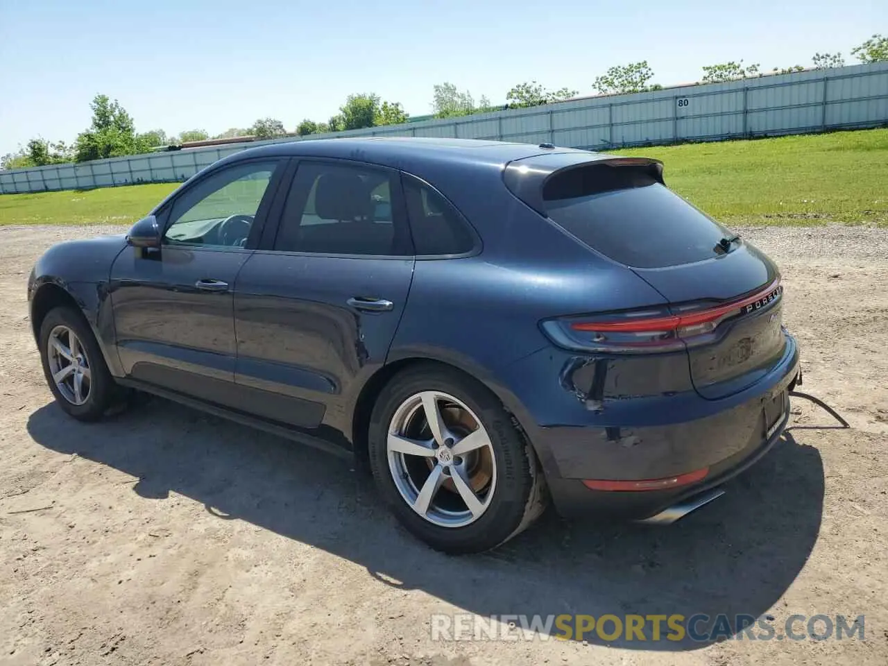 2 Photograph of a damaged car WP1AA2A56MLB14319 PORSCHE MACAN 2021