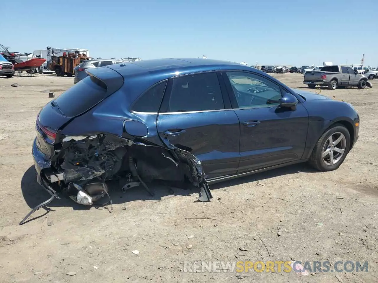3 Photograph of a damaged car WP1AA2A56MLB14319 PORSCHE MACAN 2021