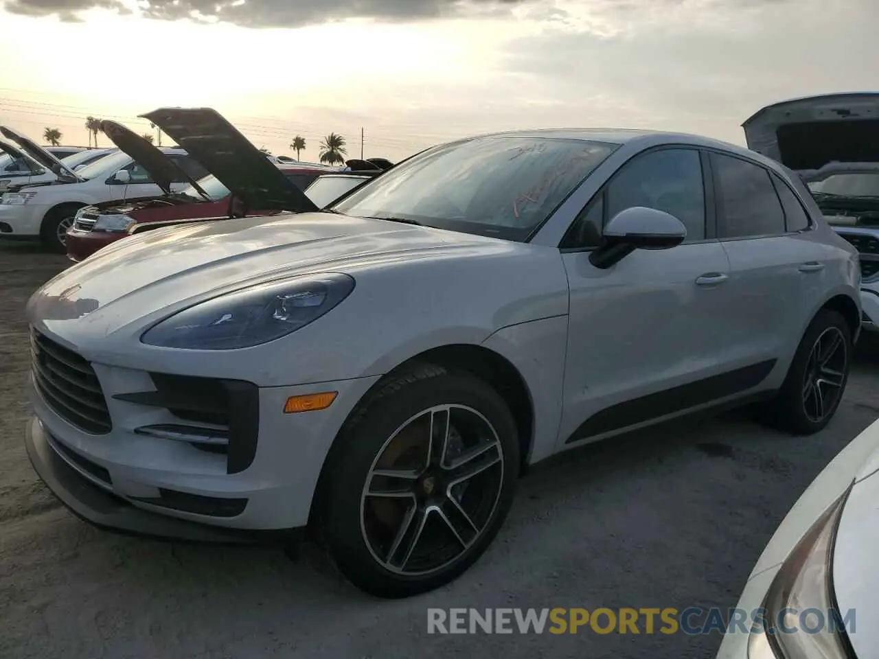 1 Фотография поврежденного автомобиля WP1AA2A57MLB00199 PORSCHE MACAN 2021