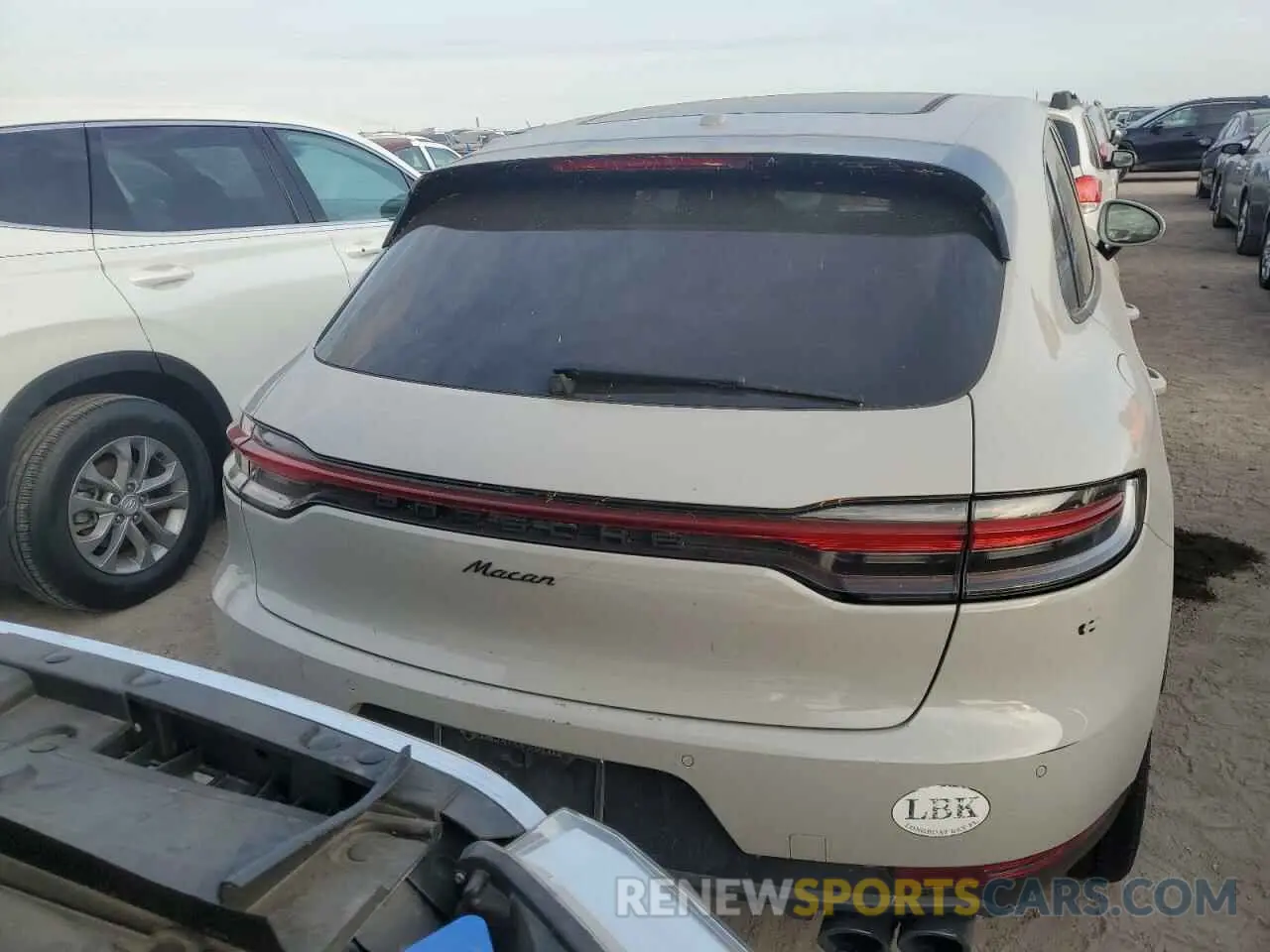 6 Фотография поврежденного автомобиля WP1AA2A57MLB00199 PORSCHE MACAN 2021