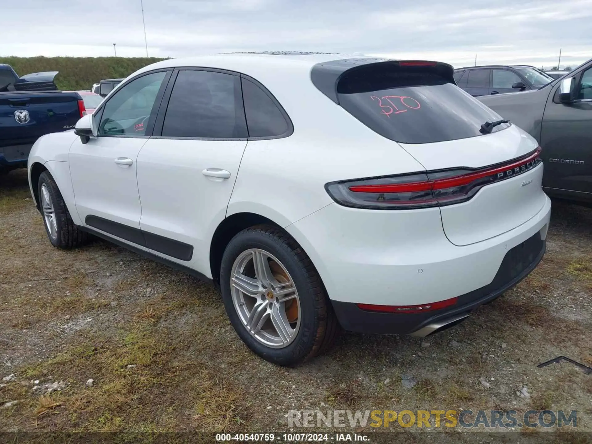 3 Фотография поврежденного автомобиля WP1AA2A57MLB00302 PORSCHE MACAN 2021