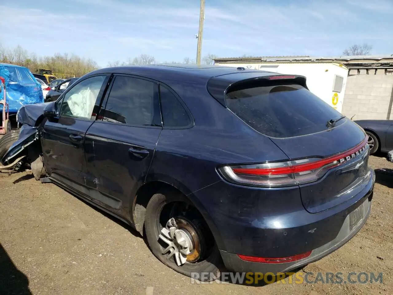 2 Фотография поврежденного автомобиля WP1AA2A57MLB13972 PORSCHE MACAN 2021