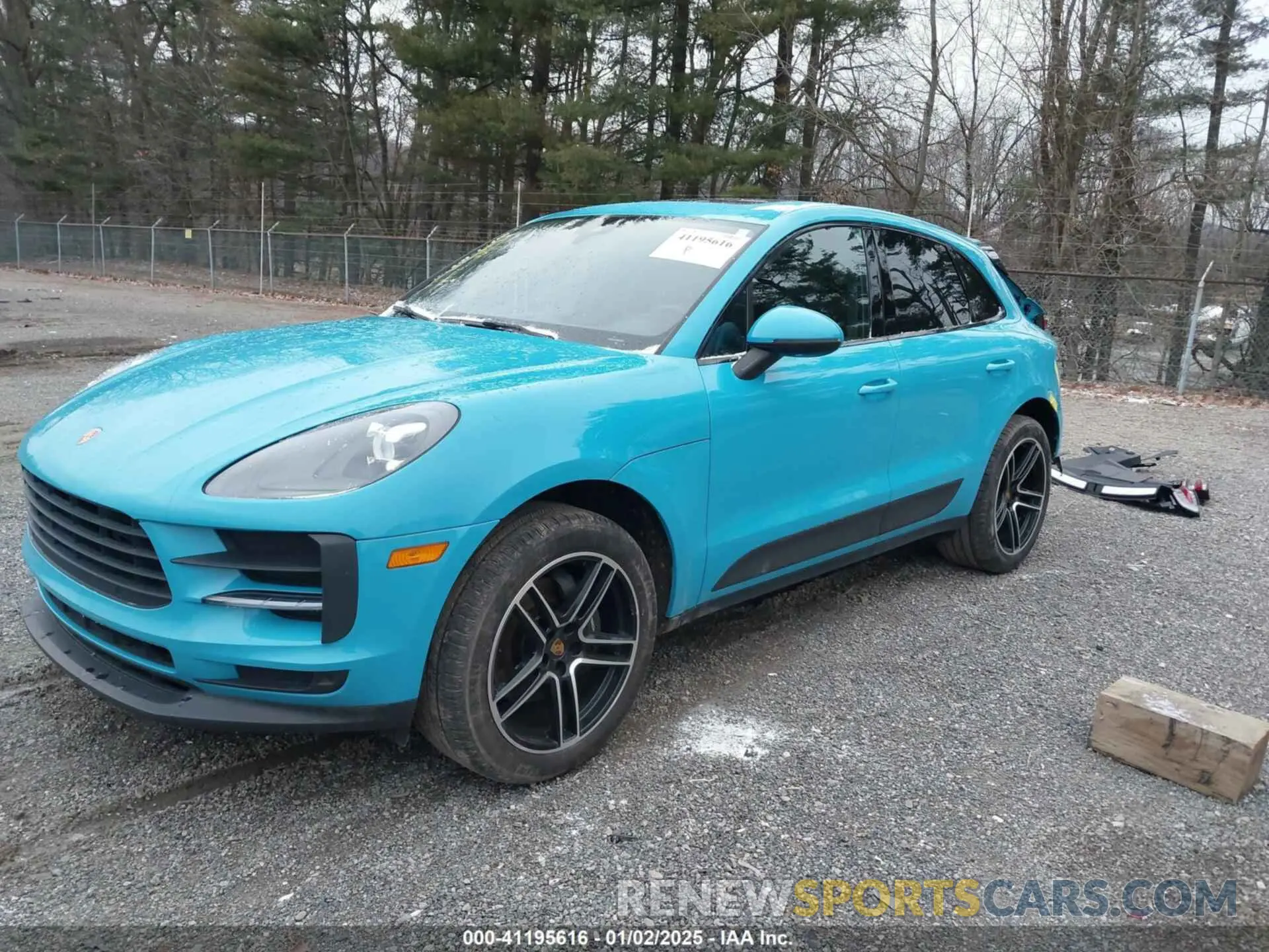 2 Photograph of a damaged car WP1AA2A58MLB00194 PORSCHE MACAN 2021