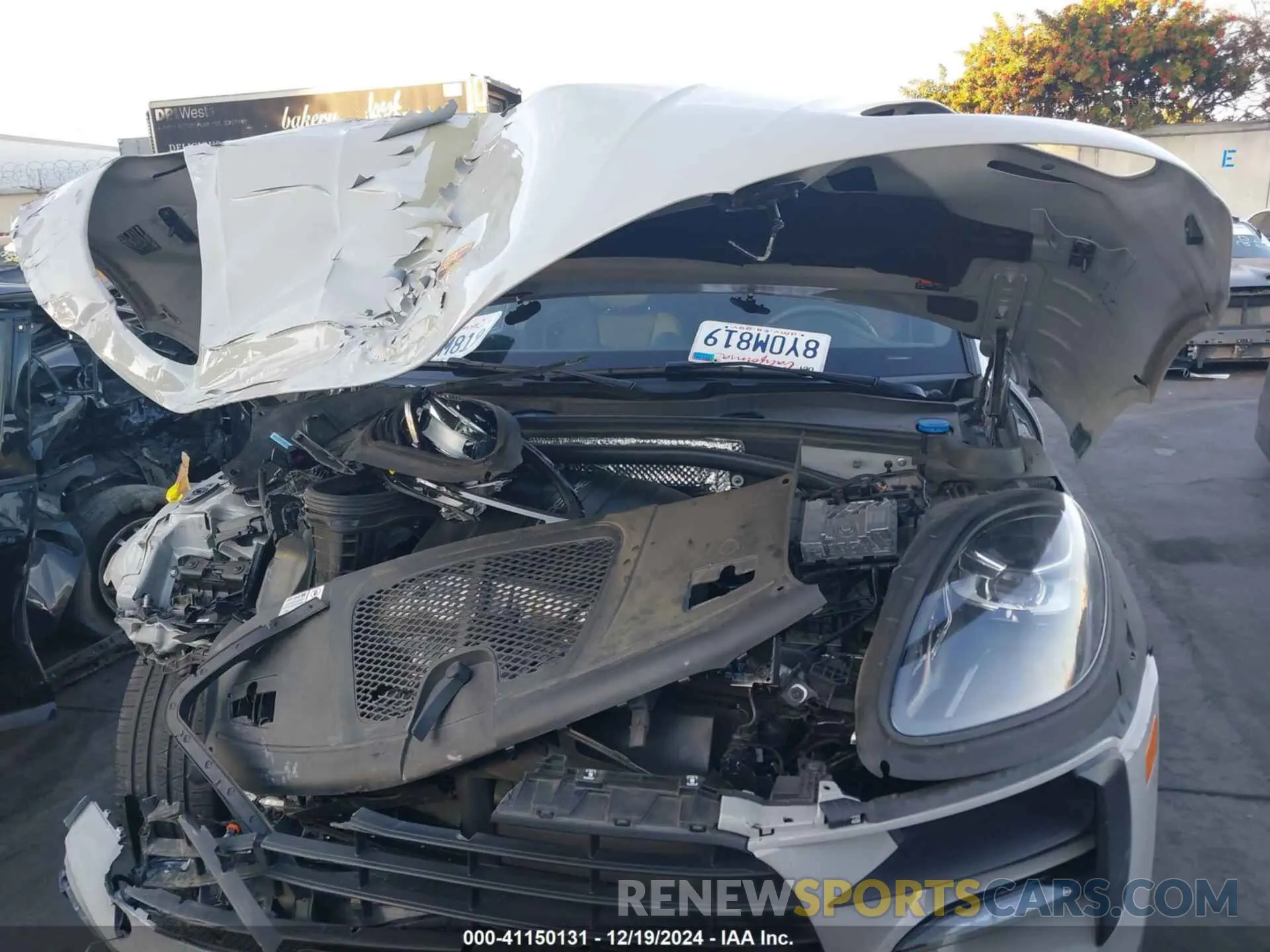 12 Photograph of a damaged car WP1AA2A58MLB13639 PORSCHE MACAN 2021