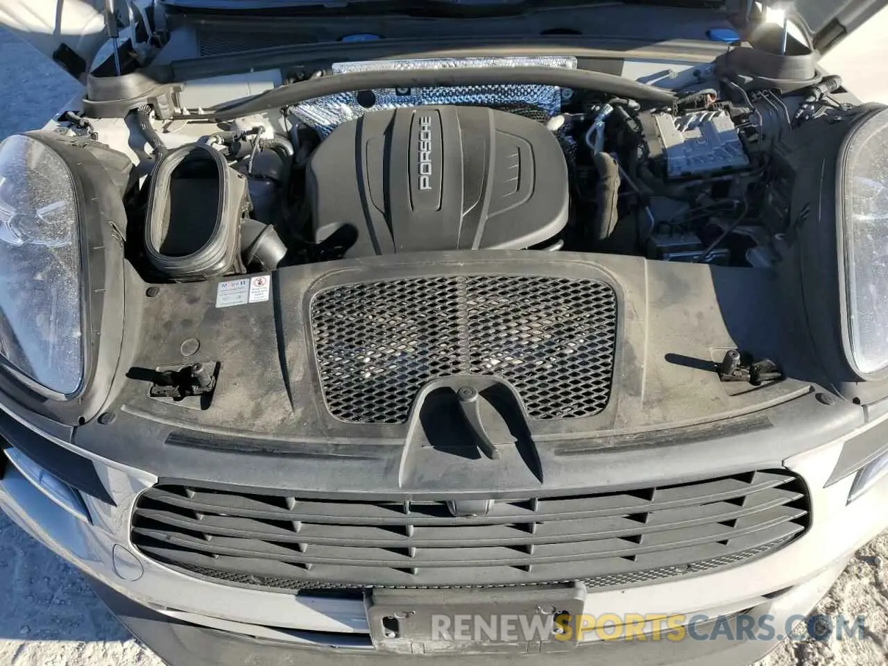 12 Photograph of a damaged car WP1AA2A59MLB00608 PORSCHE MACAN 2021