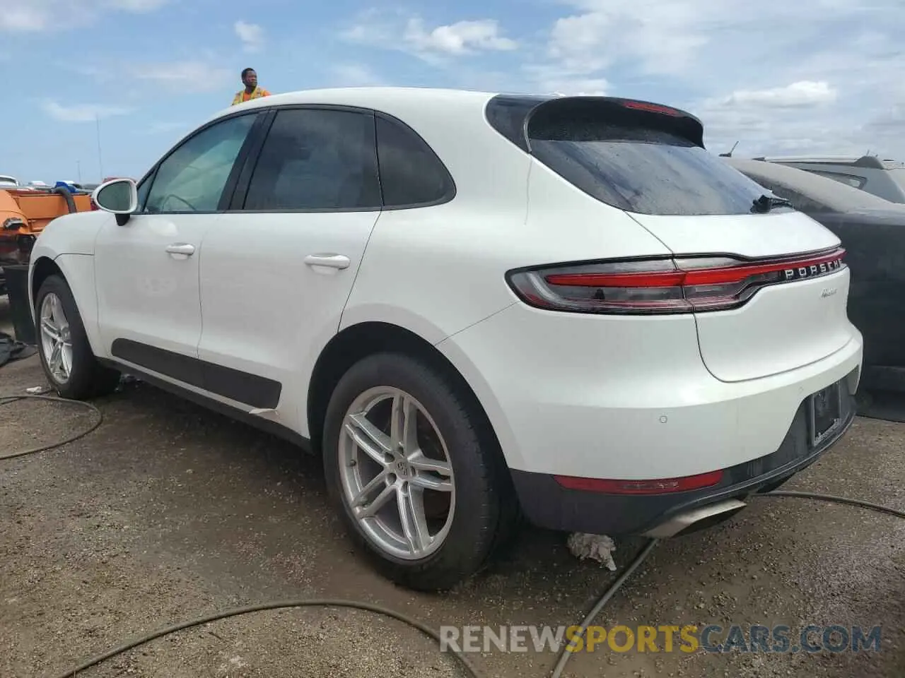 2 Photograph of a damaged car WP1AA2A59MLB01807 PORSCHE MACAN 2021