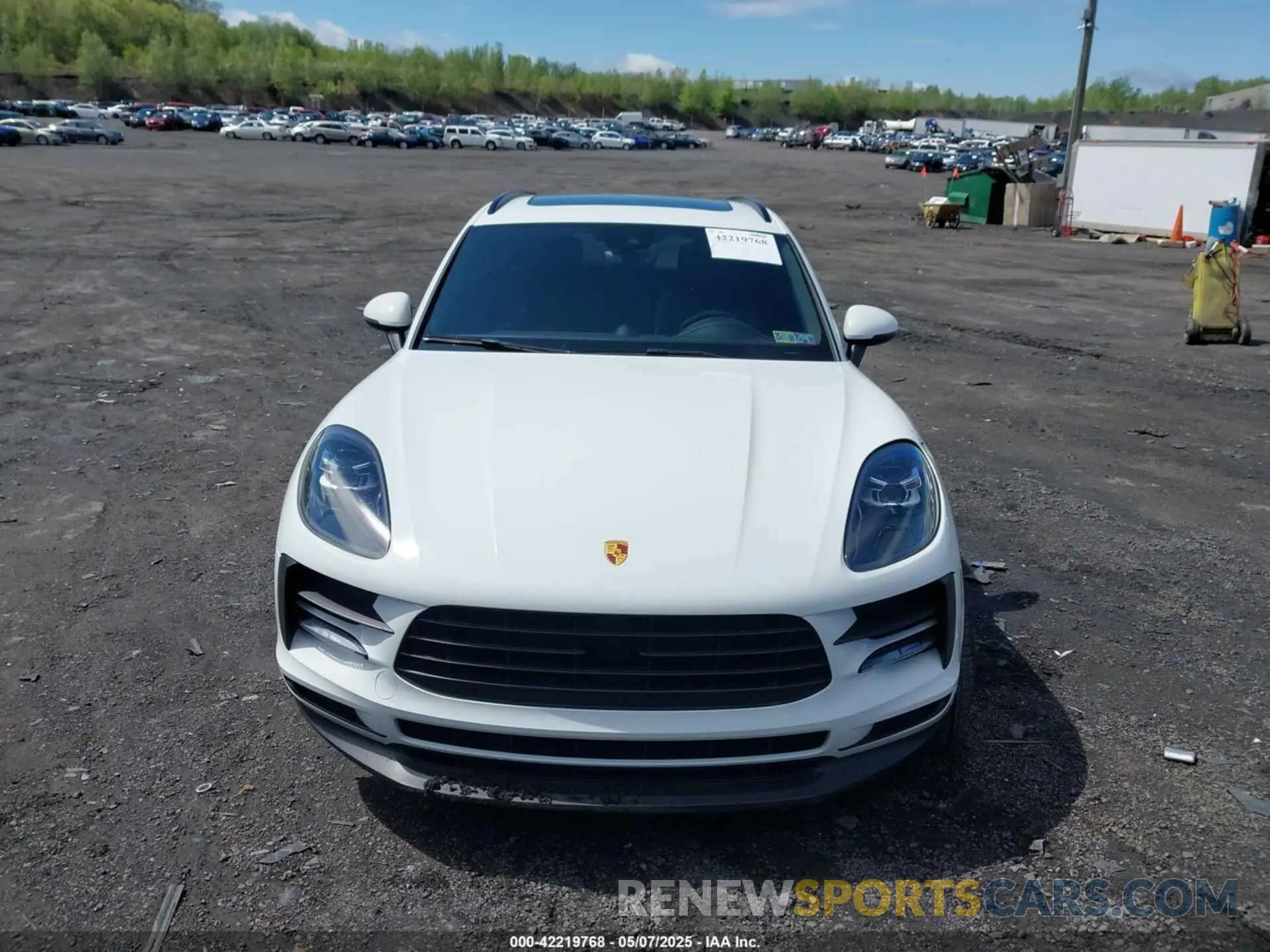 12 Photograph of a damaged car WP1AA2A59MLB10281 PORSCHE MACAN 2021