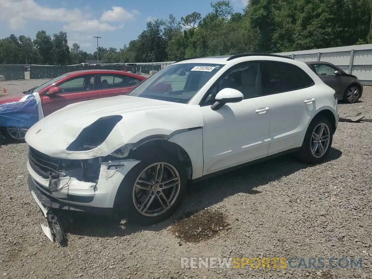 1 Фотография поврежденного автомобиля WP1AA2A5XMLB02805 PORSCHE MACAN 2021