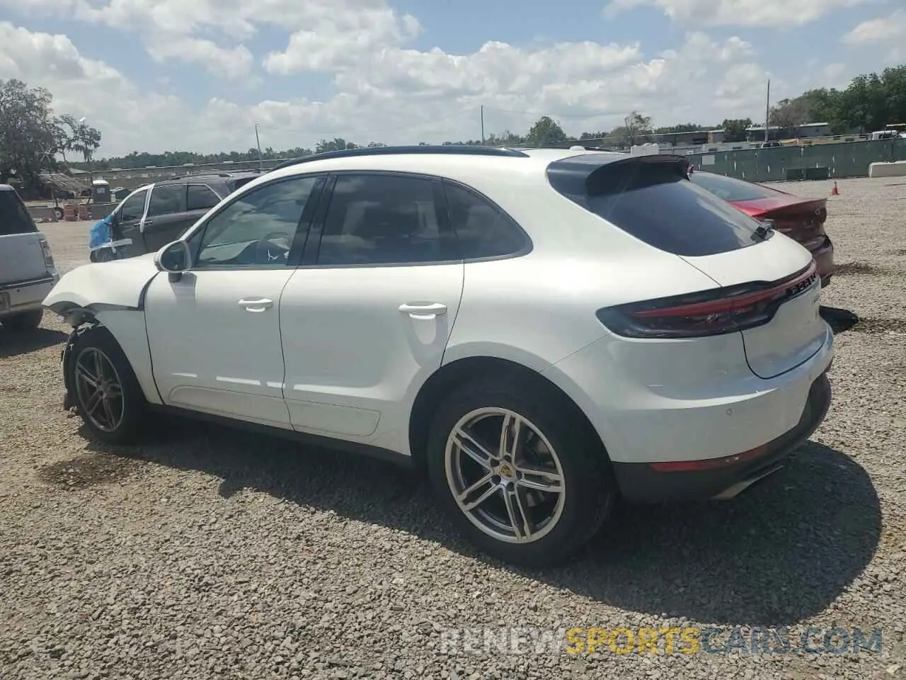 2 Фотография поврежденного автомобиля WP1AA2A5XMLB02805 PORSCHE MACAN 2021