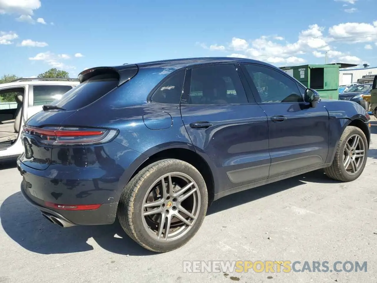 3 Photograph of a damaged car WP1AB2A50MLB34286 PORSCHE MACAN 2021