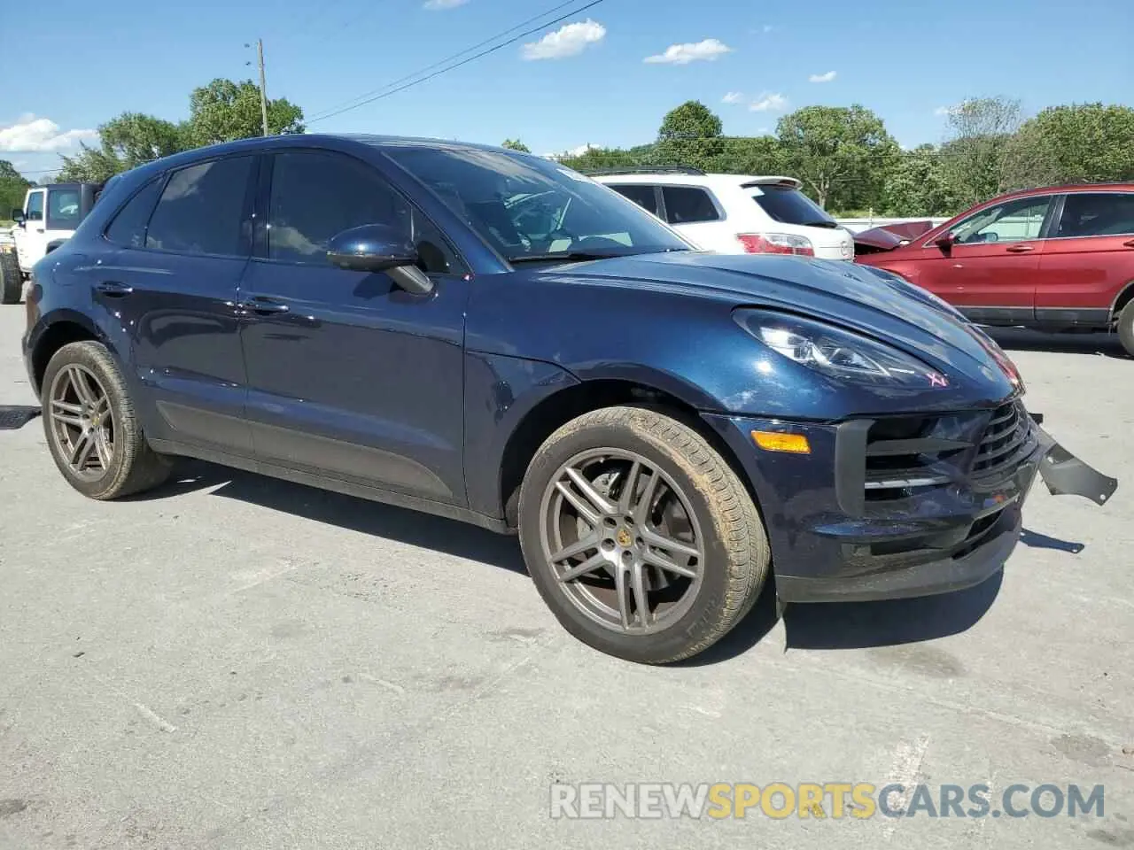 4 Photograph of a damaged car WP1AB2A50MLB34286 PORSCHE MACAN 2021