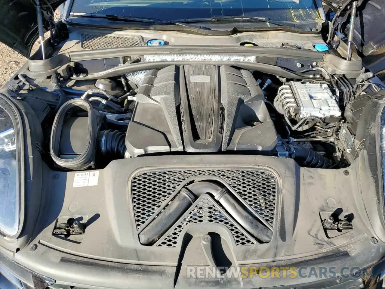 12 Фотография поврежденного автомобиля WP1AB2A50MLB34675 PORSCHE MACAN 2021