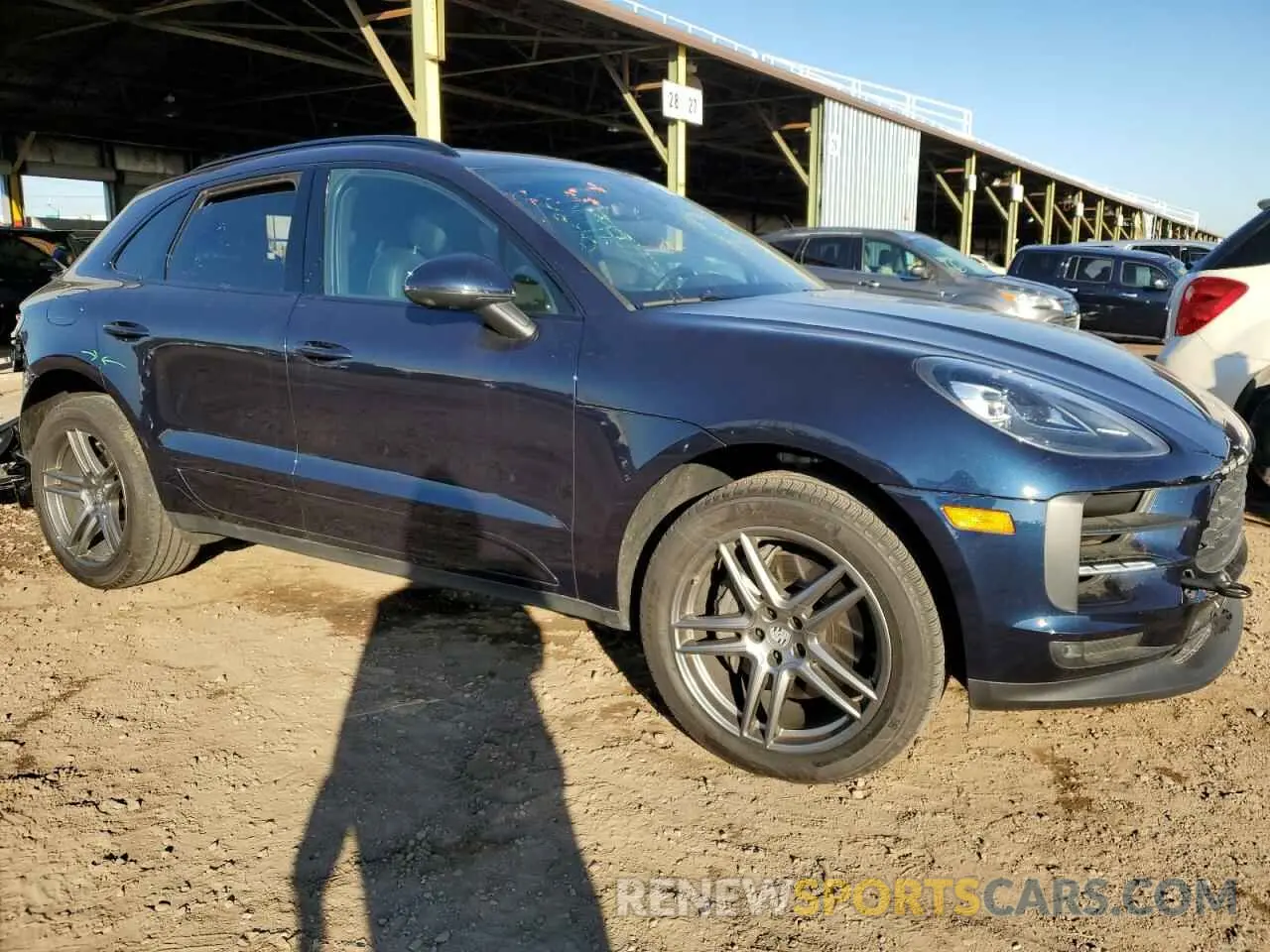 4 Фотография поврежденного автомобиля WP1AB2A50MLB34675 PORSCHE MACAN 2021