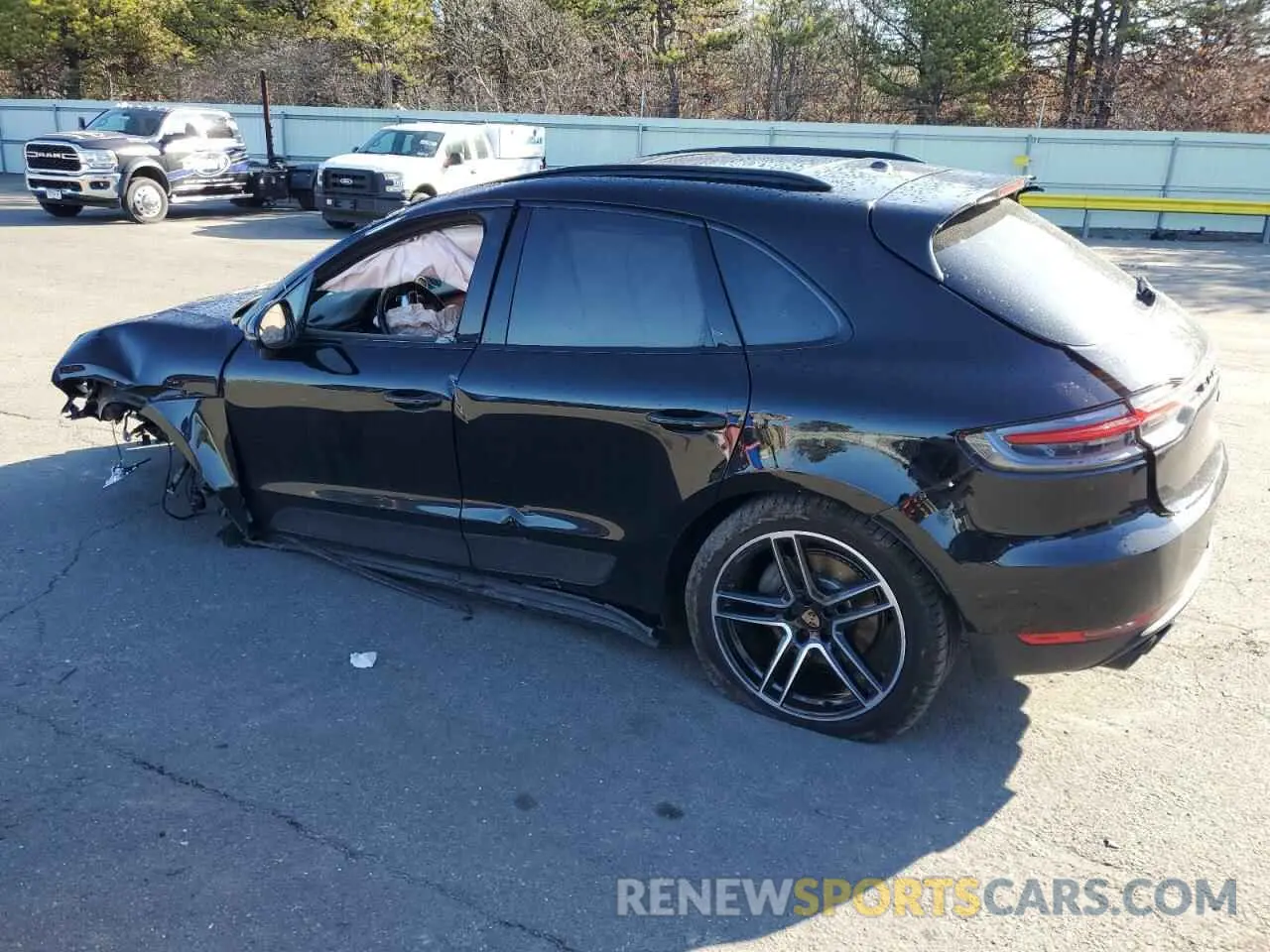 2 Фотография поврежденного автомобиля WP1AB2A50MLB37009 PORSCHE MACAN 2021