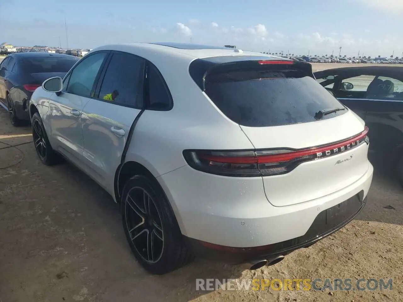 2 Photograph of a damaged car WP1AB2A53MLB30488 PORSCHE MACAN 2021