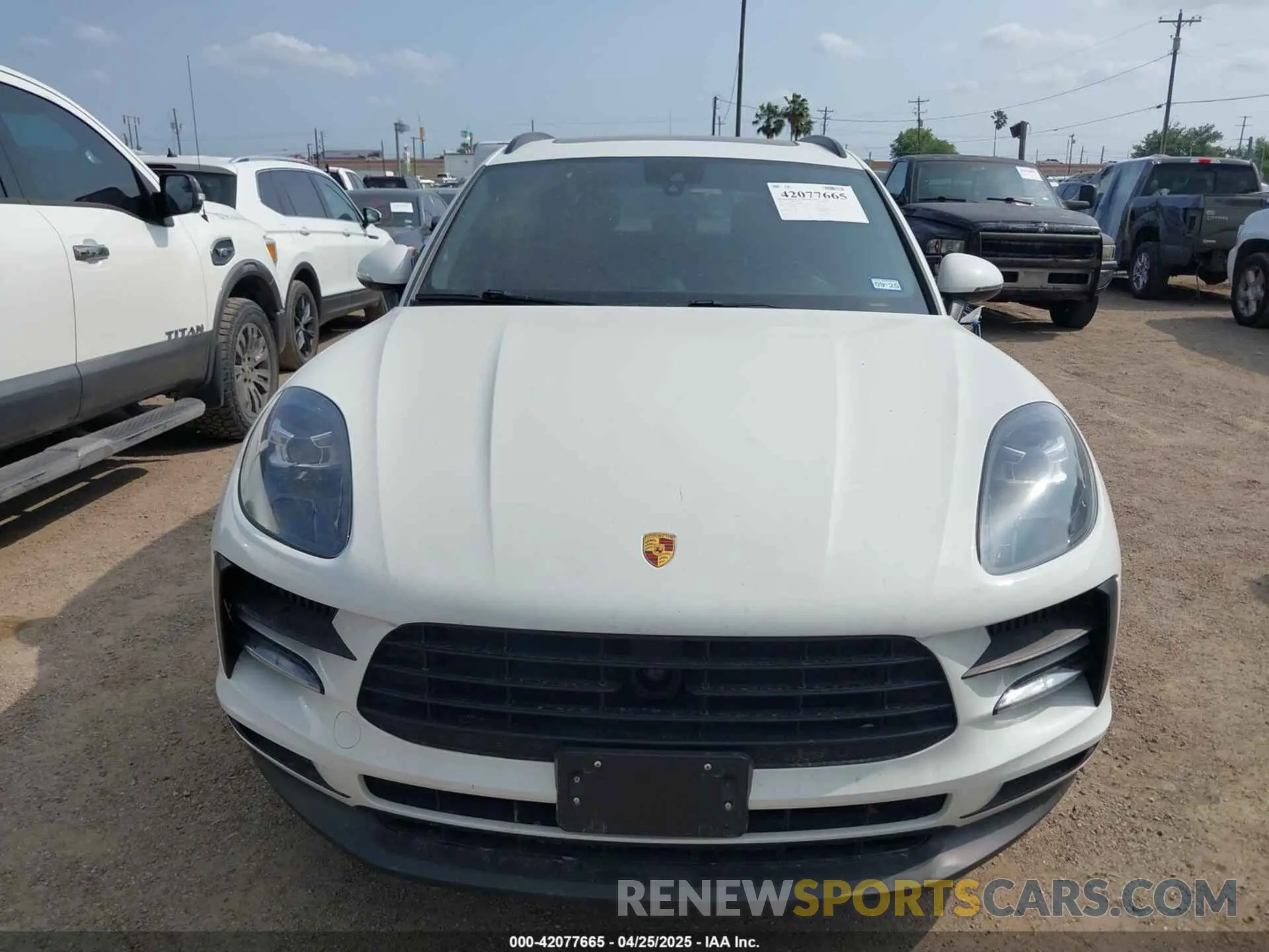 6 Photograph of a damaged car WP1AB2A53MLB37831 PORSCHE MACAN 2021