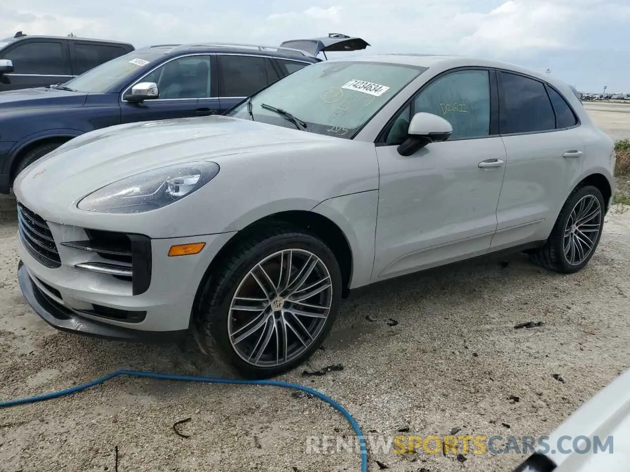 1 Фотография поврежденного автомобиля WP1AB2A54MLB34310 PORSCHE MACAN 2021