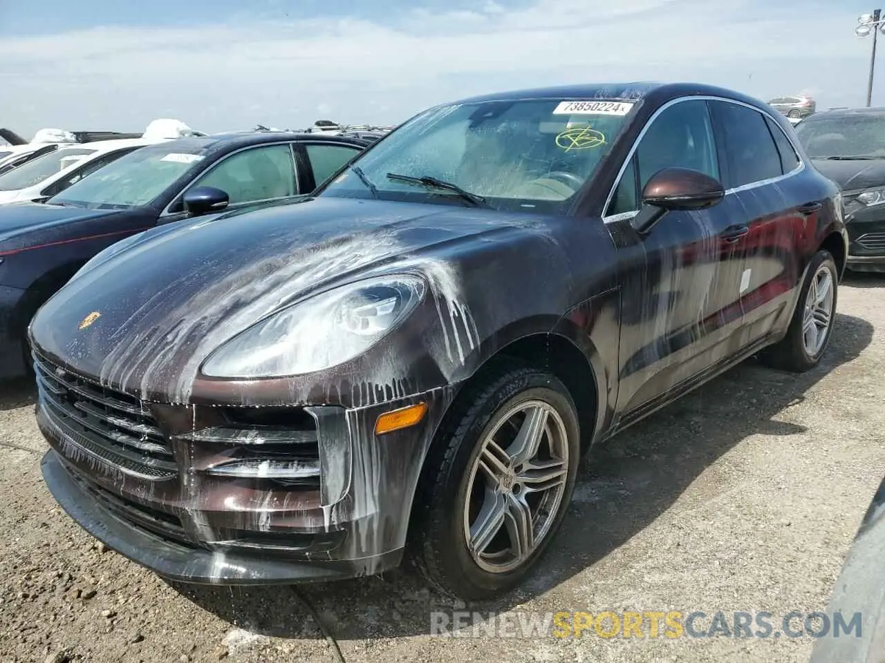 1 Photograph of a damaged car WP1AB2A56MLB32218 PORSCHE MACAN 2021