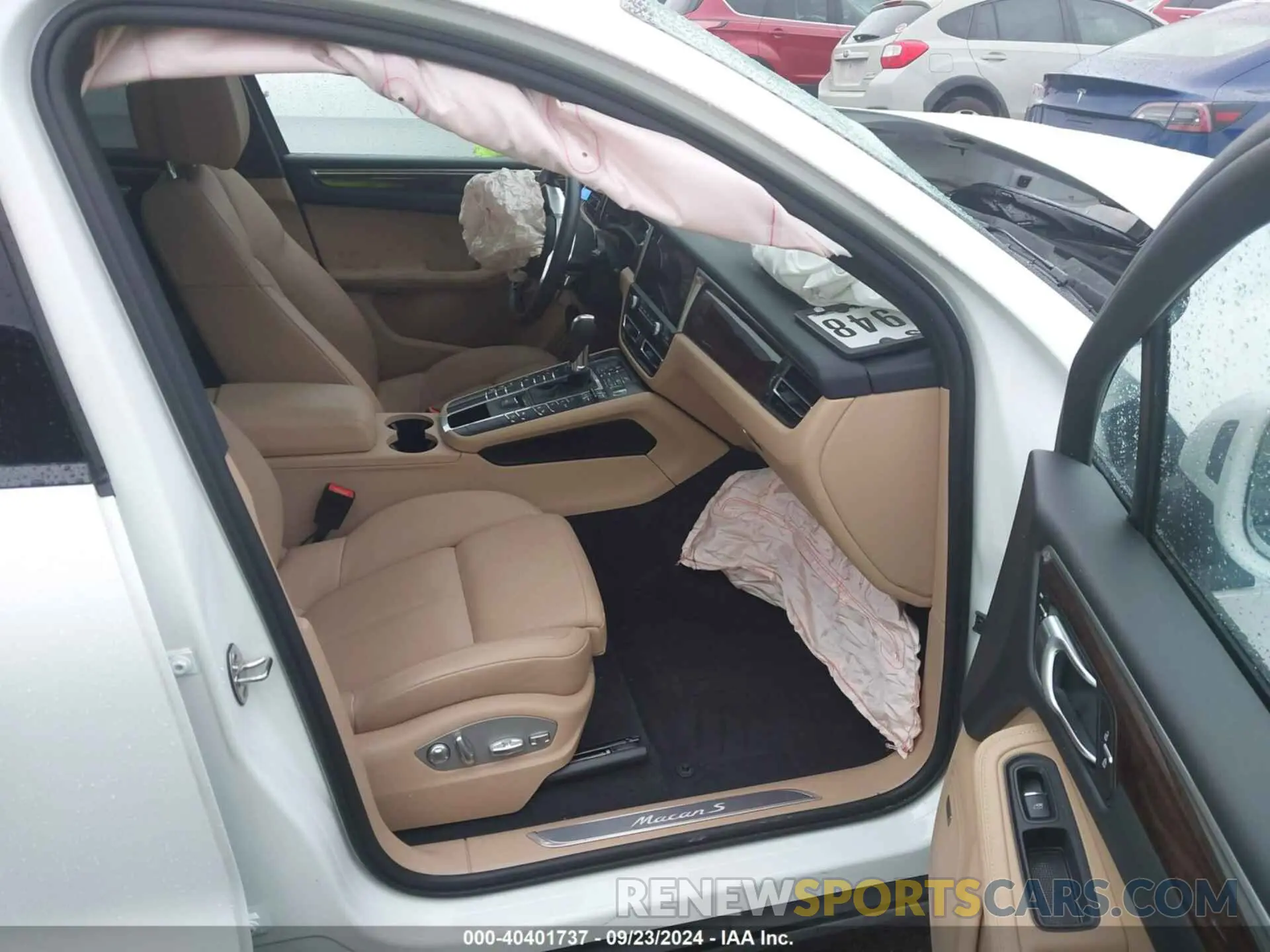 5 Photograph of a damaged car WP1AB2A57MLB38139 PORSCHE MACAN 2021