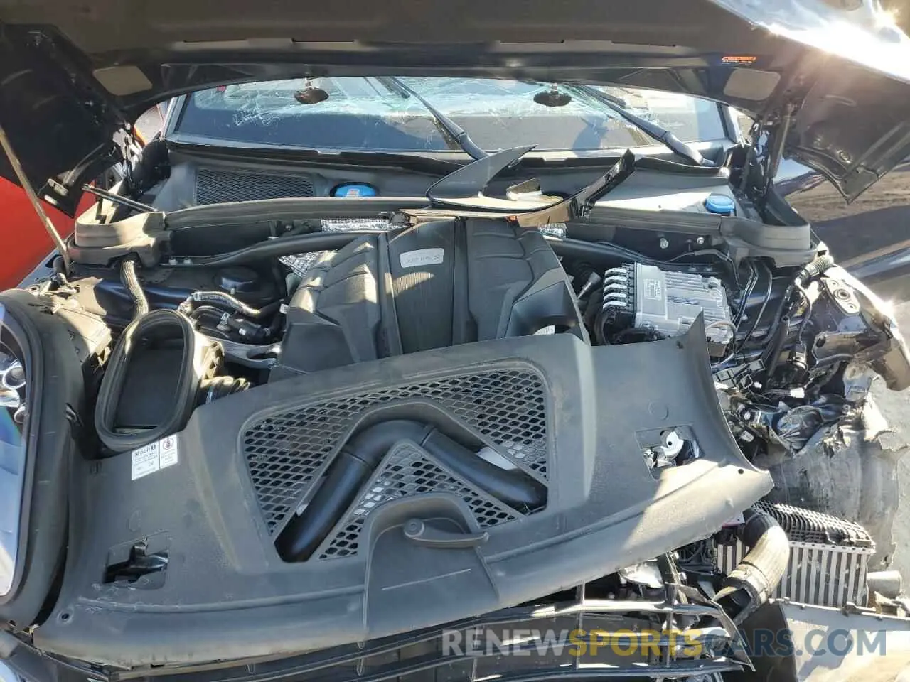 12 Photograph of a damaged car WP1AB2A59MLB30379 PORSCHE MACAN 2021