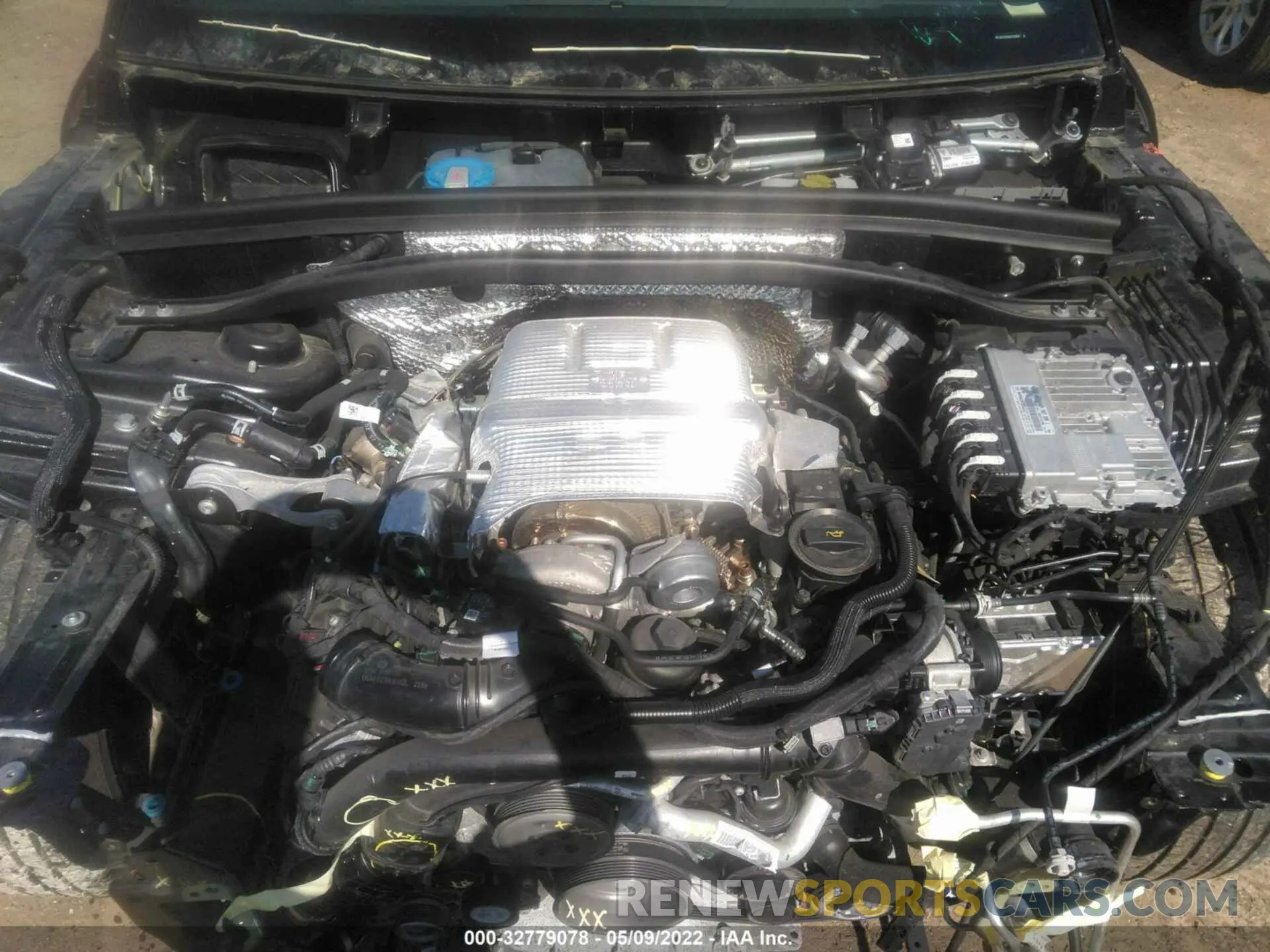 10 Photograph of a damaged car WP1AB2A59MLB30852 PORSCHE MACAN 2021