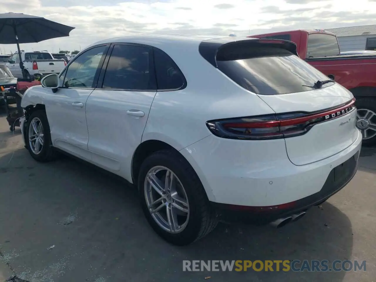 3 Photograph of a damaged car WP1AB2A5XMLB32206 PORSCHE MACAN 2021