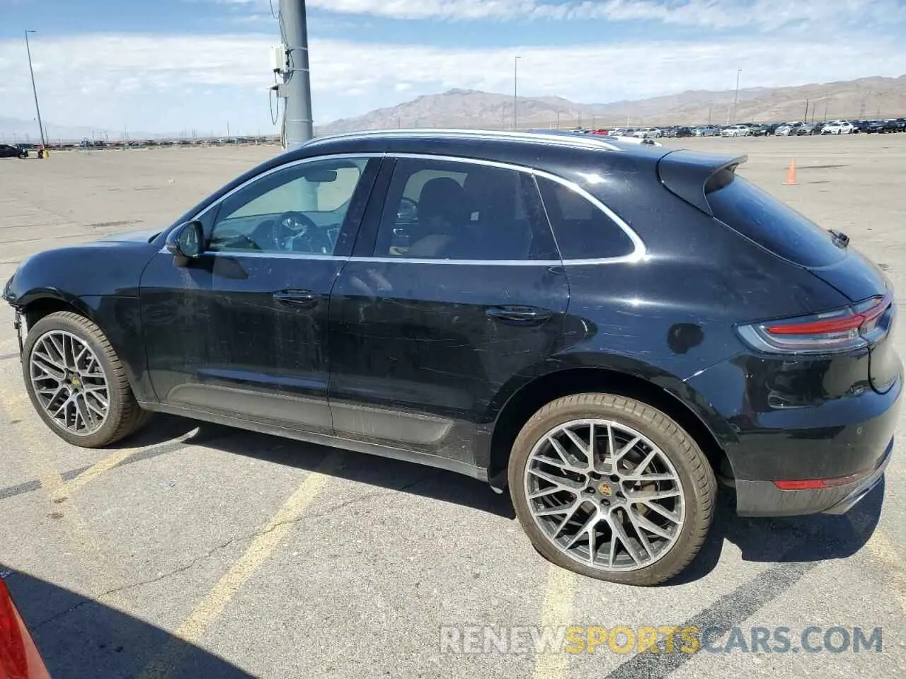 2 Photograph of a damaged car WP1AB2A5XMLB35428 PORSCHE MACAN 2021