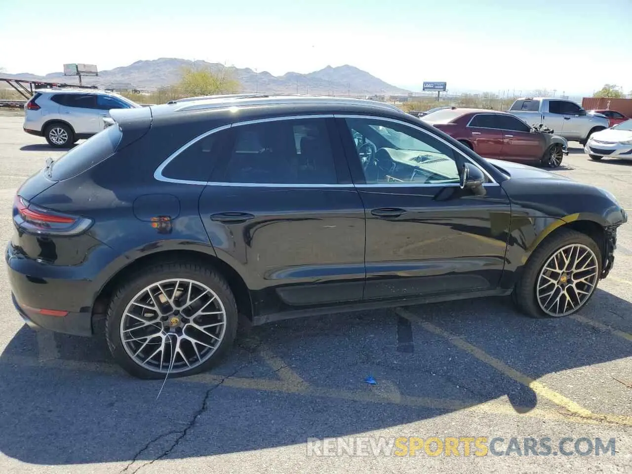 3 Photograph of a damaged car WP1AB2A5XMLB35428 PORSCHE MACAN 2021
