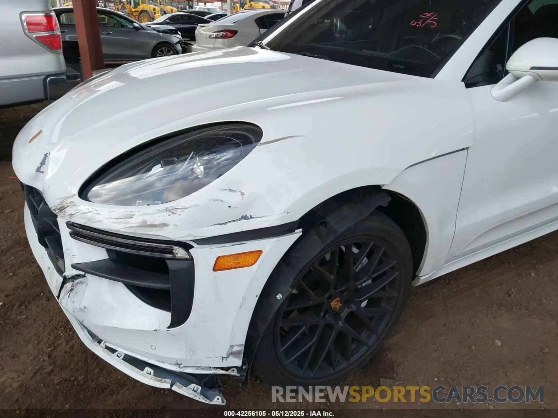 6 Фотография поврежденного автомобиля WP1AF2A51MLB60822 PORSCHE MACAN 2021
