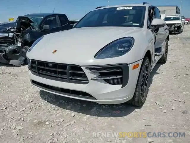 14 Photograph of a damaged car WP1AG2A50MLB52983 PORSCHE MACAN 2021