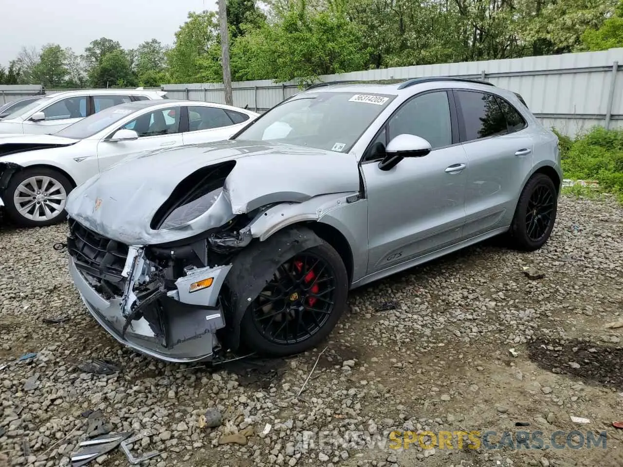 1 Фотография поврежденного автомобиля WP1AG2A51MLB52586 PORSCHE MACAN 2021