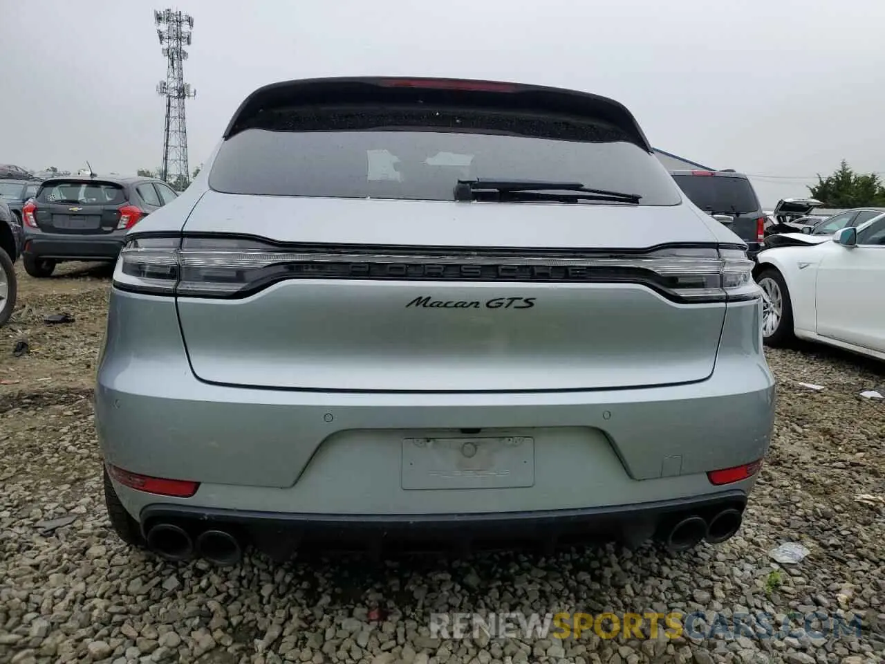 6 Фотография поврежденного автомобиля WP1AG2A51MLB52586 PORSCHE MACAN 2021