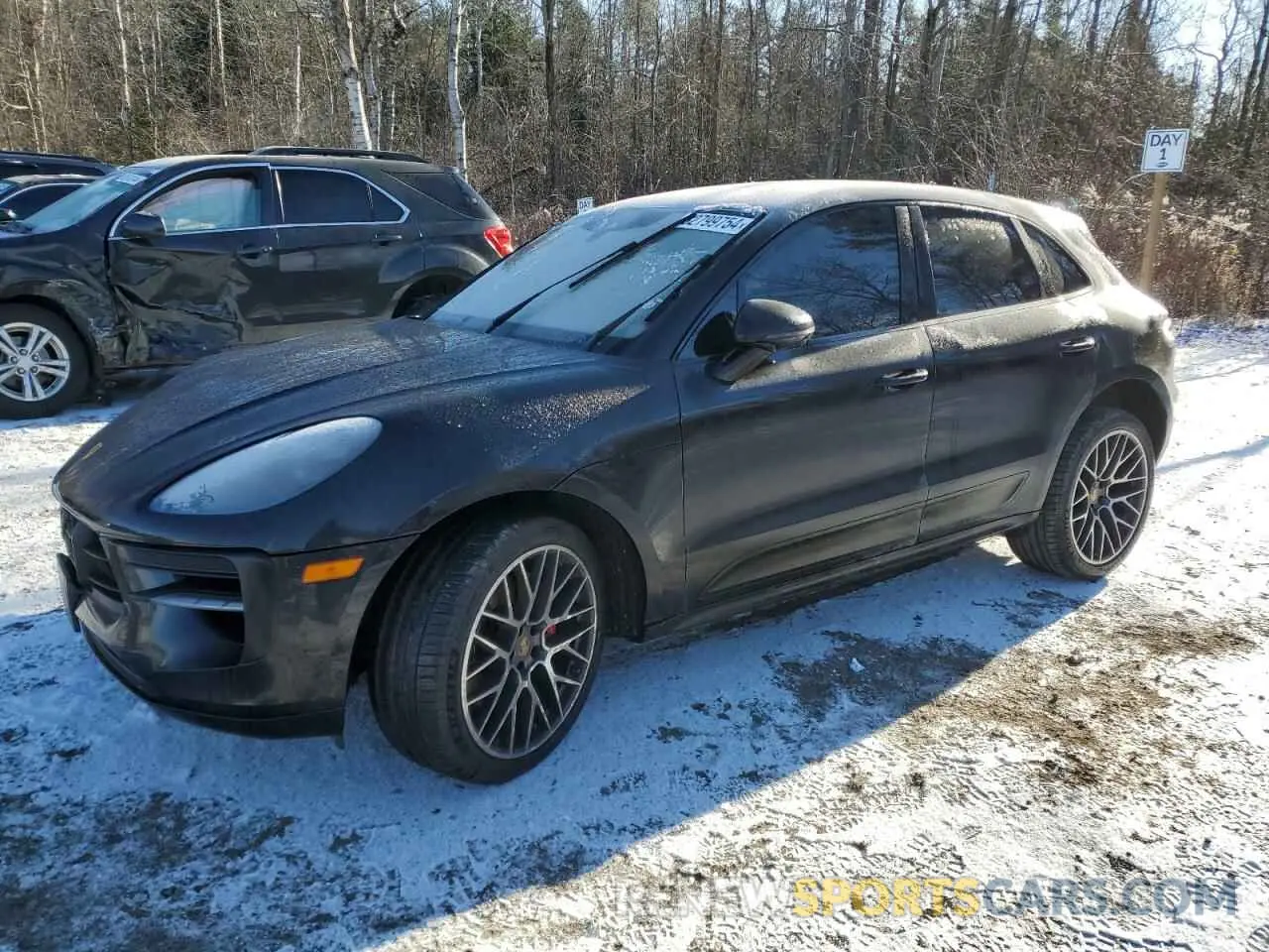1 Фотография поврежденного автомобиля WP1AG2A52MLB53505 PORSCHE MACAN 2021