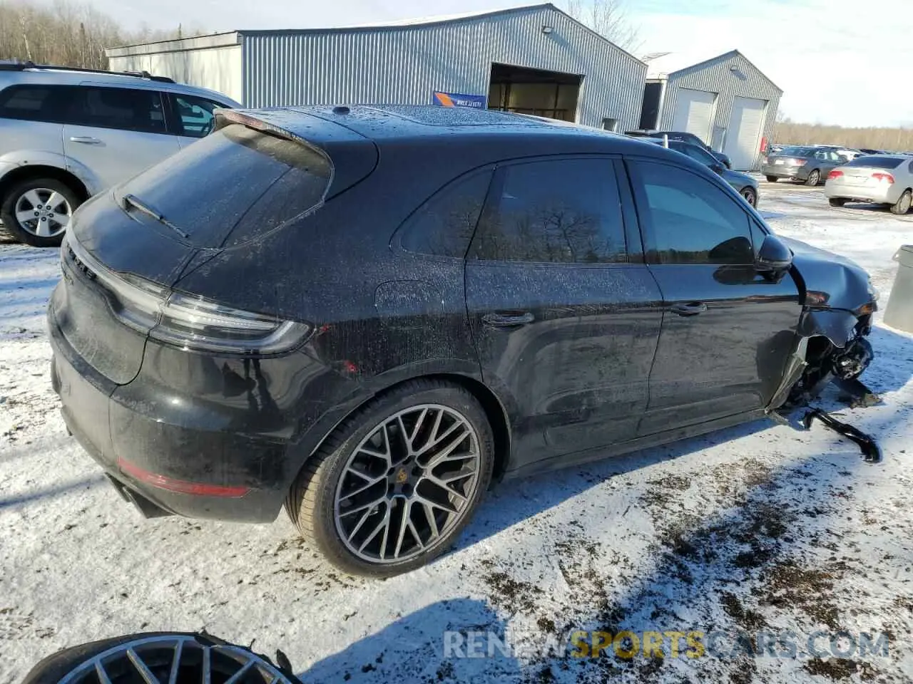 3 Фотография поврежденного автомобиля WP1AG2A52MLB53505 PORSCHE MACAN 2021