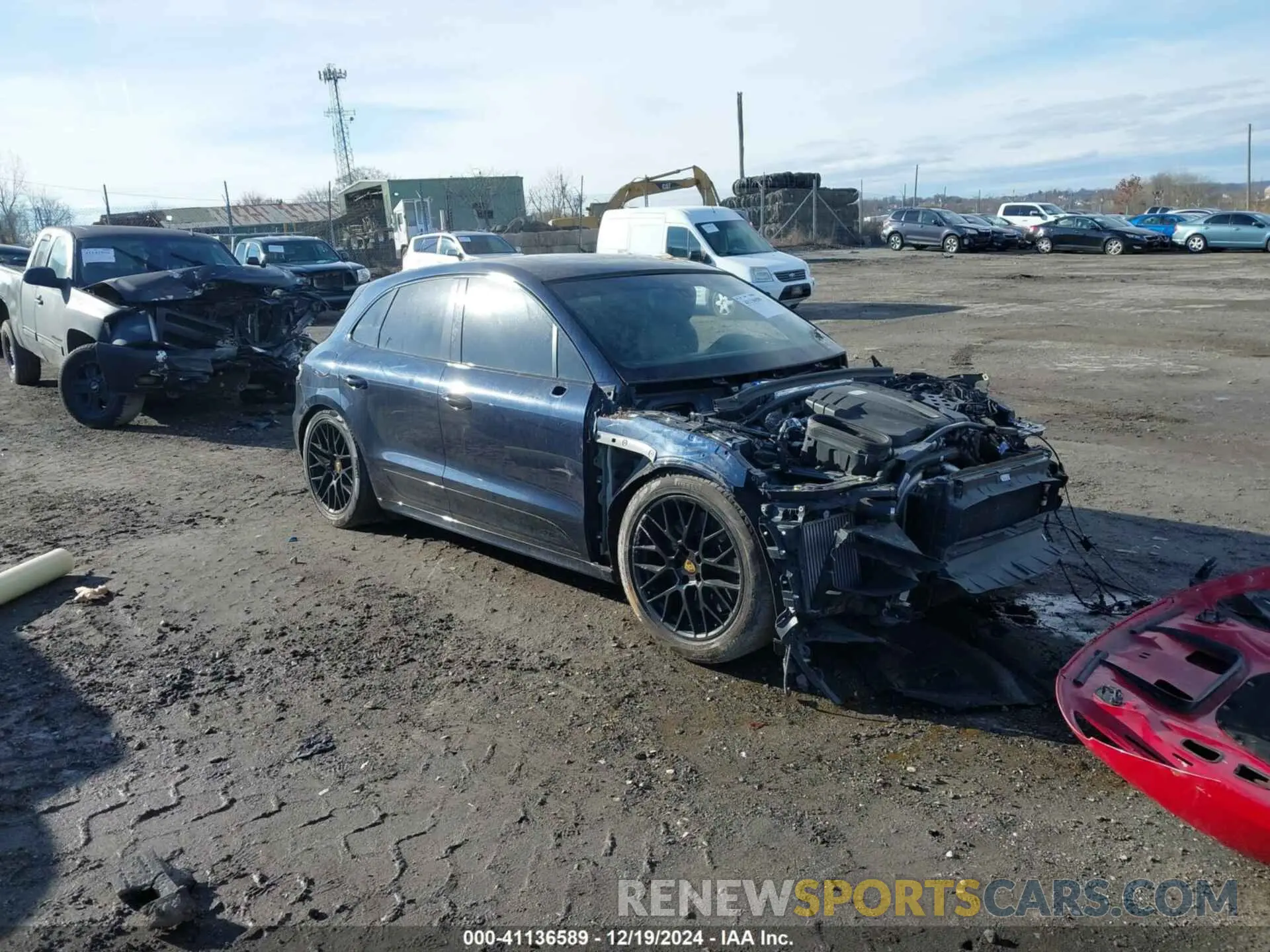 1 Фотография поврежденного автомобиля WP1AG2A56MLB53586 PORSCHE MACAN 2021