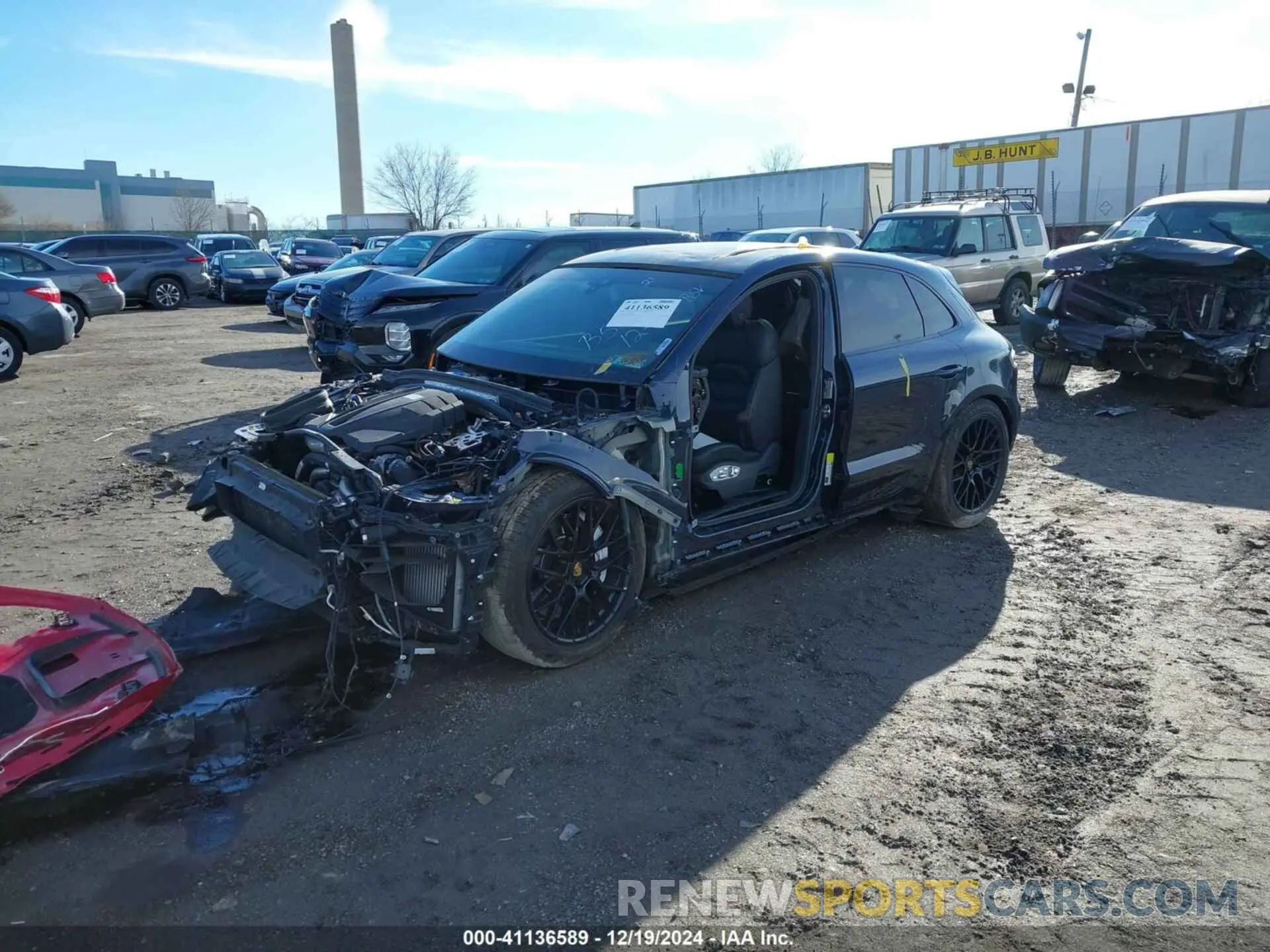 2 Фотография поврежденного автомобиля WP1AG2A56MLB53586 PORSCHE MACAN 2021