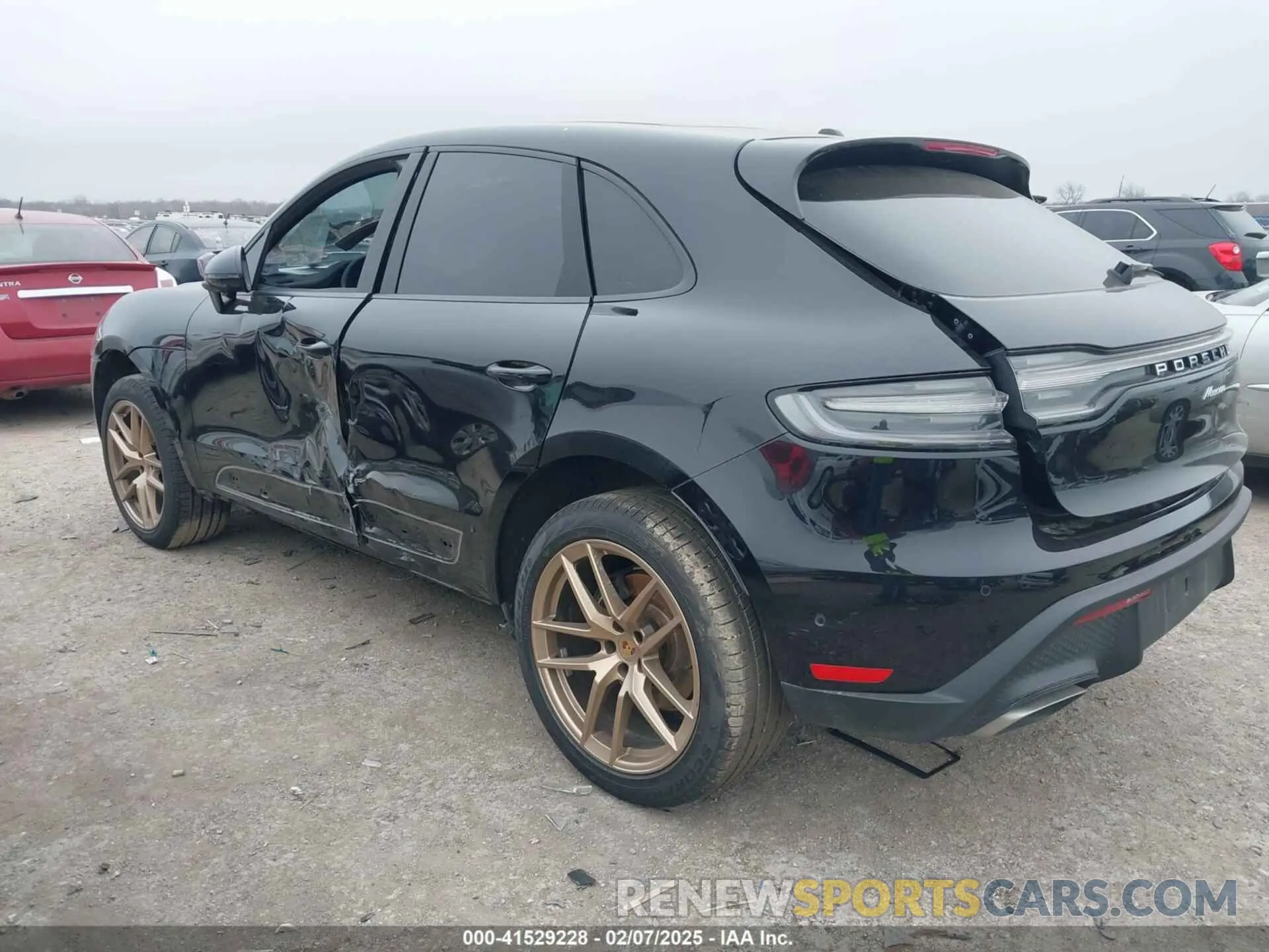 3 Photograph of a damaged car WP1AA2A52NLB06879 PORSCHE MACAN 2022