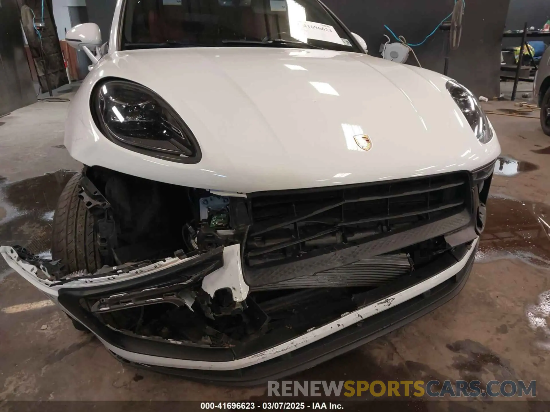 17 Фотография поврежденного автомобиля WP1AA2A54NLB03594 PORSCHE MACAN 2022