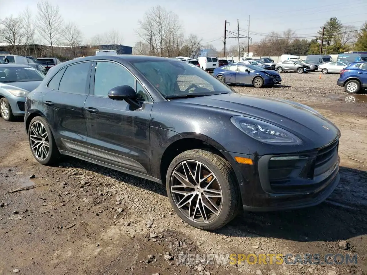 4 Photograph of a damaged car WP1AA2A55NLB10358 PORSCHE MACAN 2022