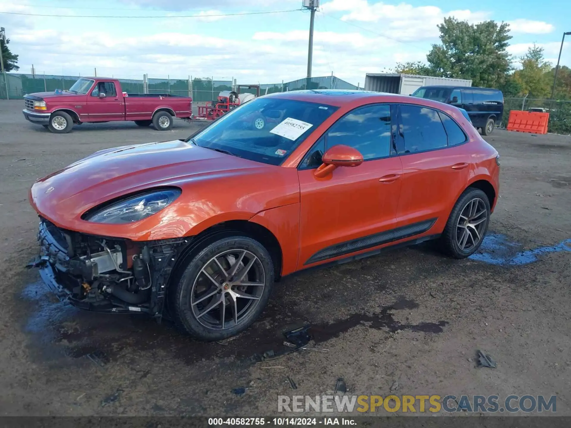 2 Фотография поврежденного автомобиля WP1AA2A56NLB02687 PORSCHE MACAN 2022