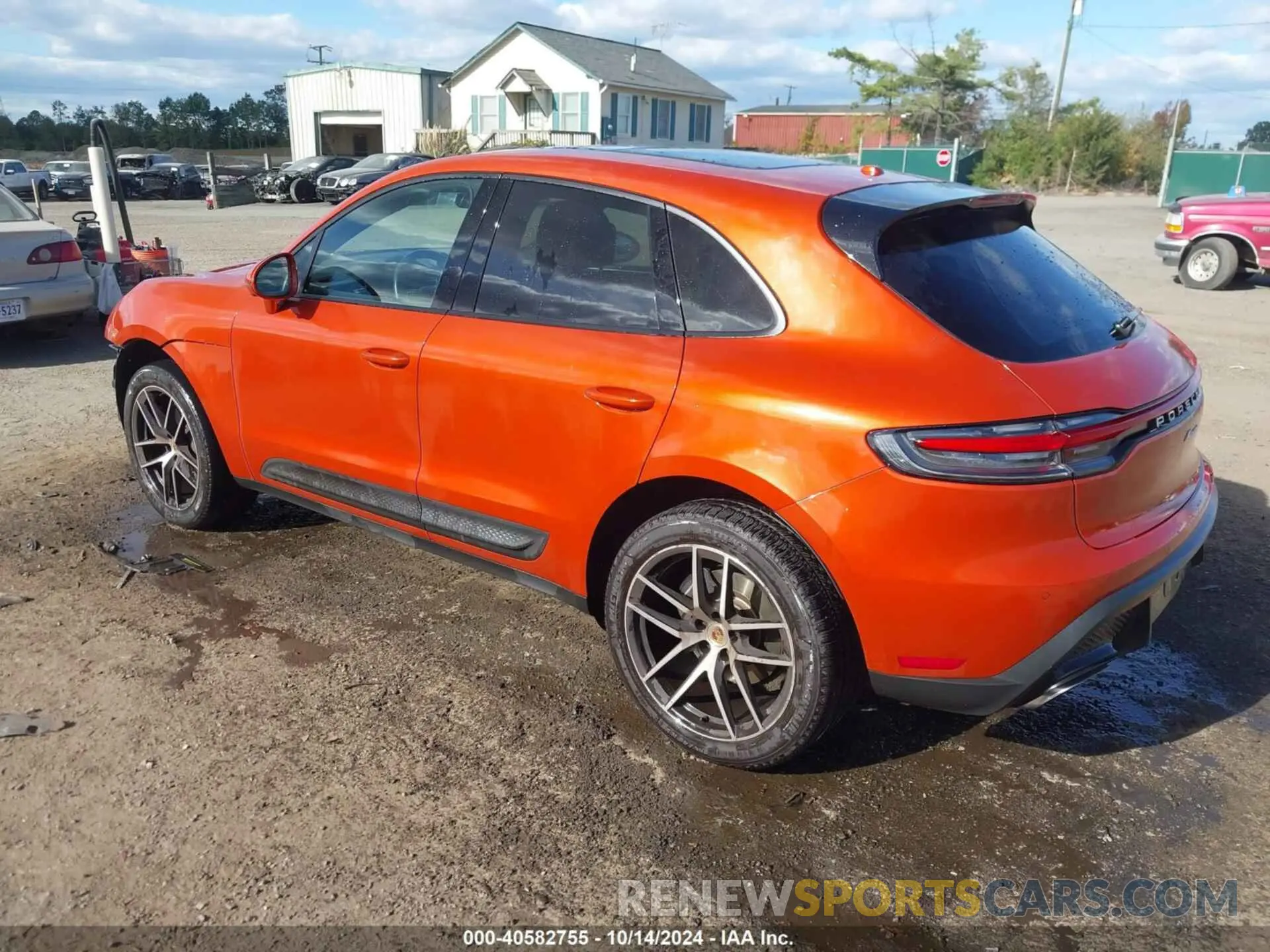 3 Фотография поврежденного автомобиля WP1AA2A56NLB02687 PORSCHE MACAN 2022