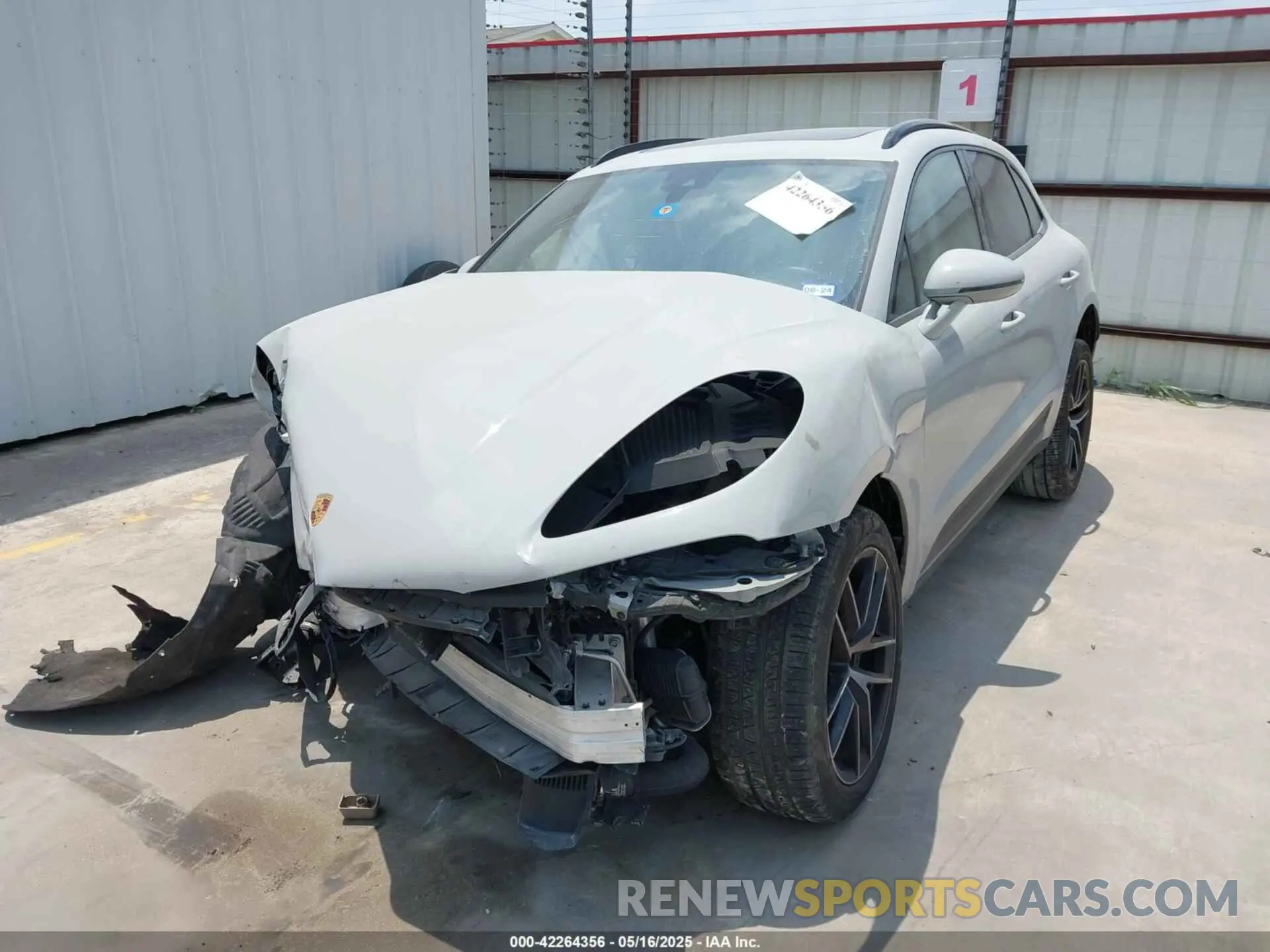 2 Photograph of a damaged car WP1AA2A56NLB11535 PORSCHE MACAN 2022