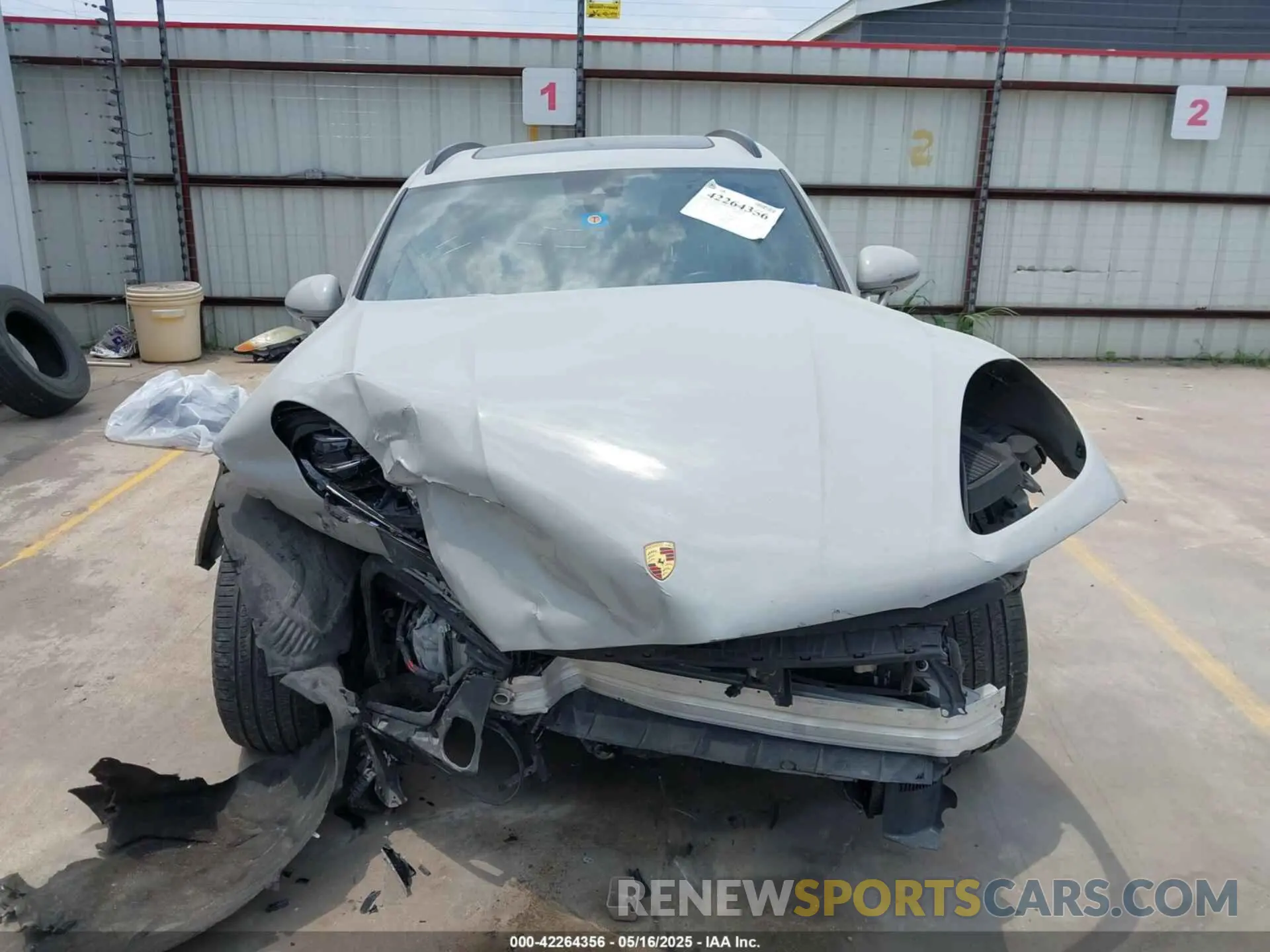 6 Photograph of a damaged car WP1AA2A56NLB11535 PORSCHE MACAN 2022