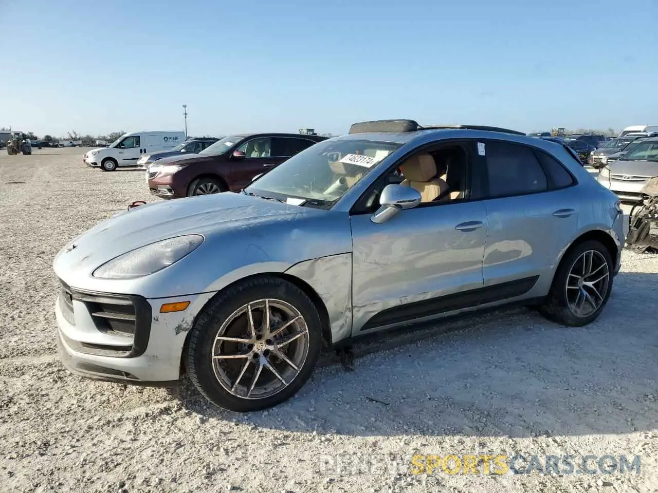 1 Photograph of a damaged car WP1AA2A5XNLB04636 PORSCHE MACAN 2022