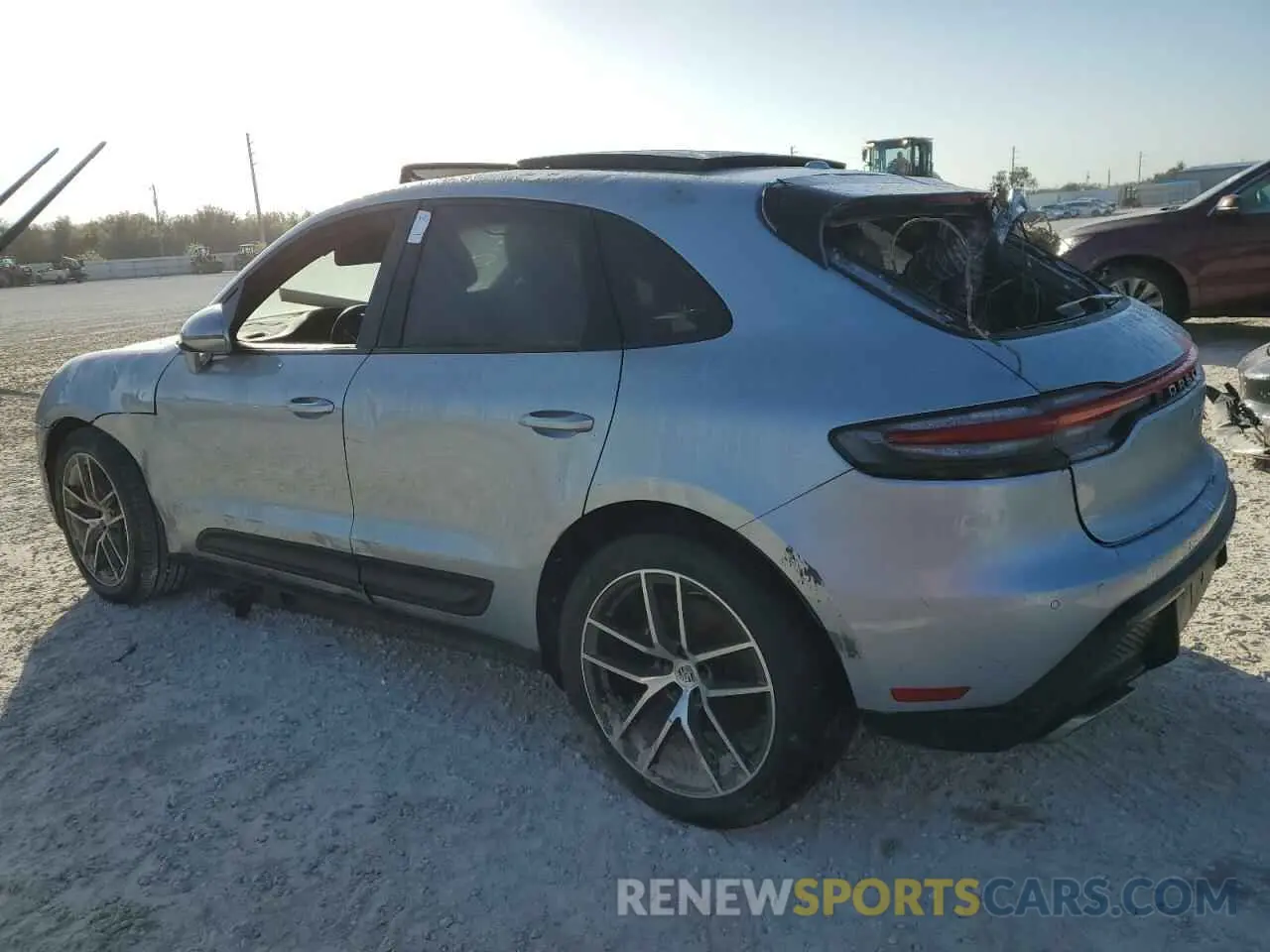 2 Photograph of a damaged car WP1AA2A5XNLB04636 PORSCHE MACAN 2022