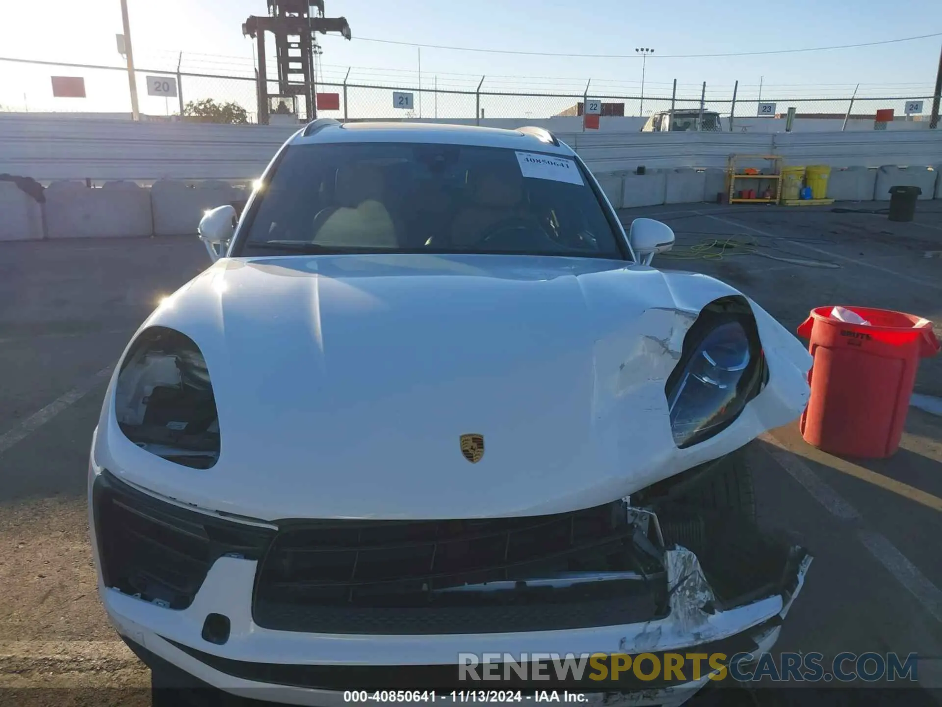 12 Photograph of a damaged car WP1AA2A5XNLB07407 PORSCHE MACAN 2022