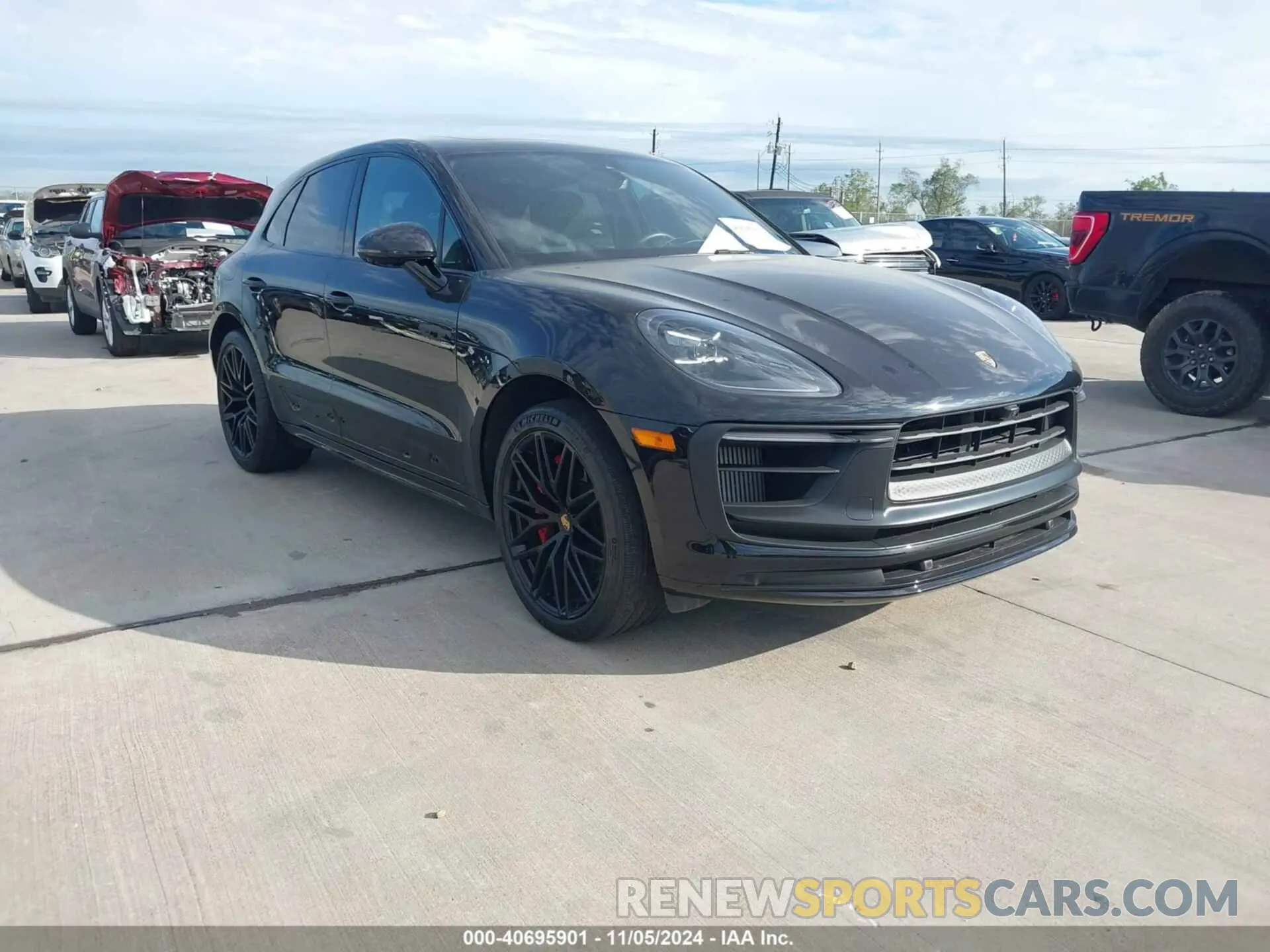 1 Фотография поврежденного автомобиля WP1AF2A52NLB32416 PORSCHE MACAN 2022