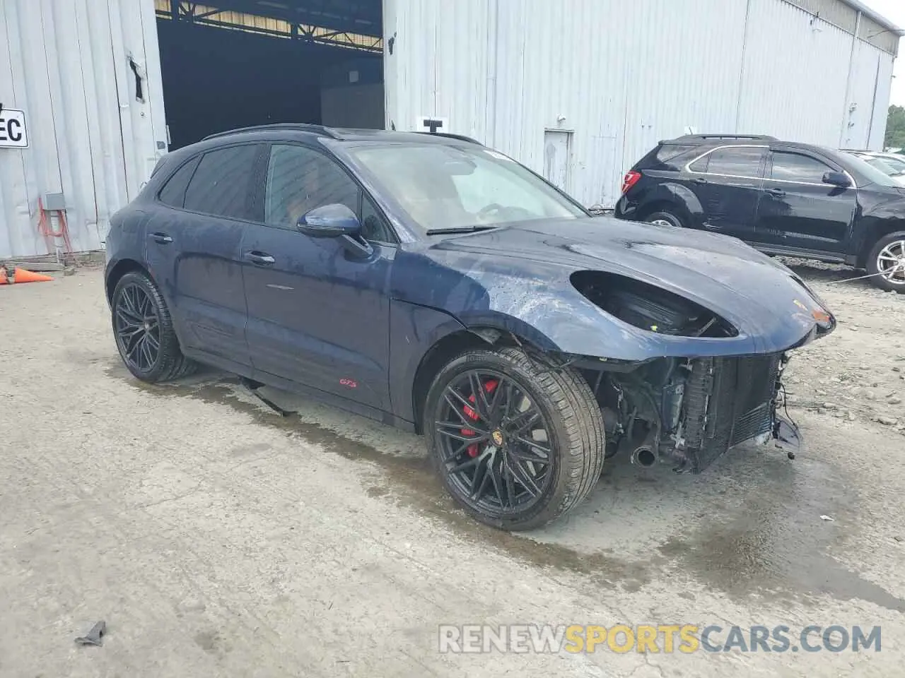 4 Photograph of a damaged car WP1AF2A56NLB30555 PORSCHE MACAN 2022
