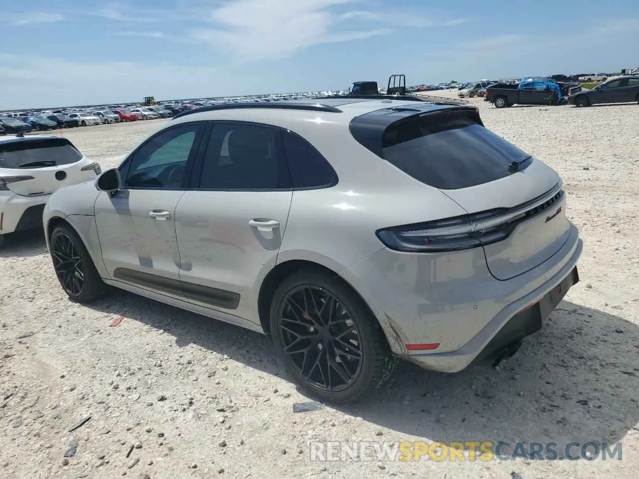 2 Photograph of a damaged car WP1AF2A56NLB31575 PORSCHE MACAN 2022