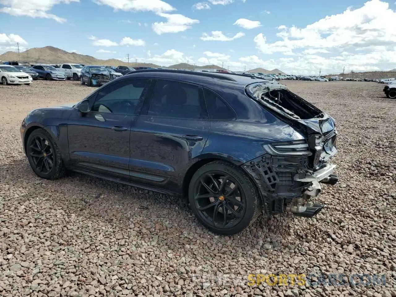 2 Фотография поврежденного автомобиля WP1AF2A5XNLB31384 PORSCHE MACAN 2022